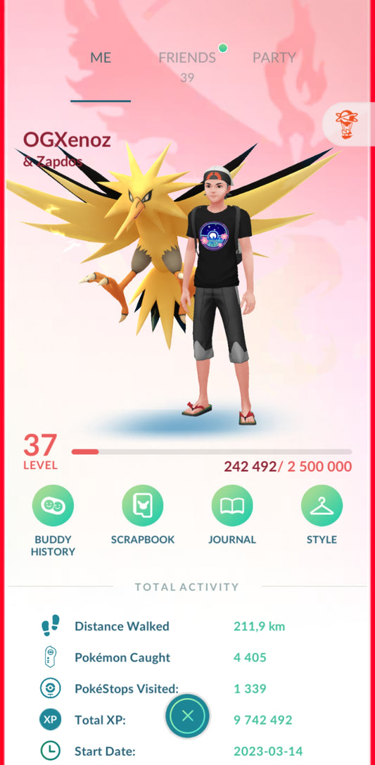 Level 37 🌟 Account